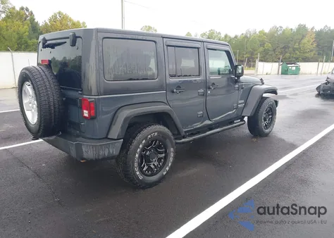 2017 Jeep Wrangler Unlimited Sport 4X4 from USA, damaged, VIN 1C4BJWDG0HL562913